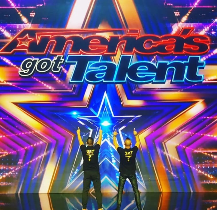 Chico auf der Bühne von America's Got Talent